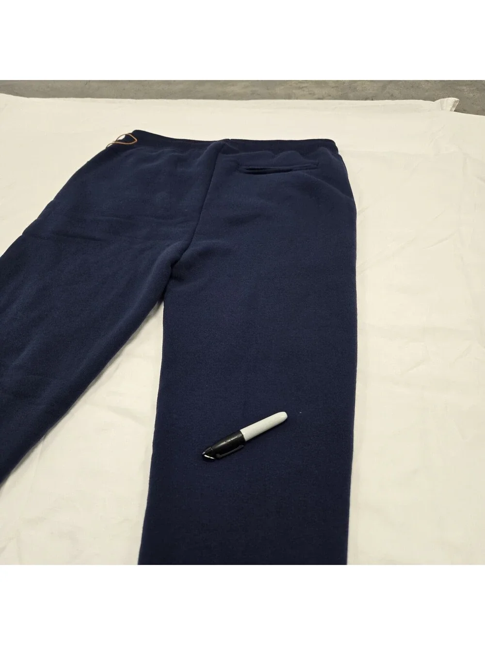 NWT Mens MEDIUM Arthur Beale AB Navy Jogger Sweatpants Fleece Pockets Adjustable